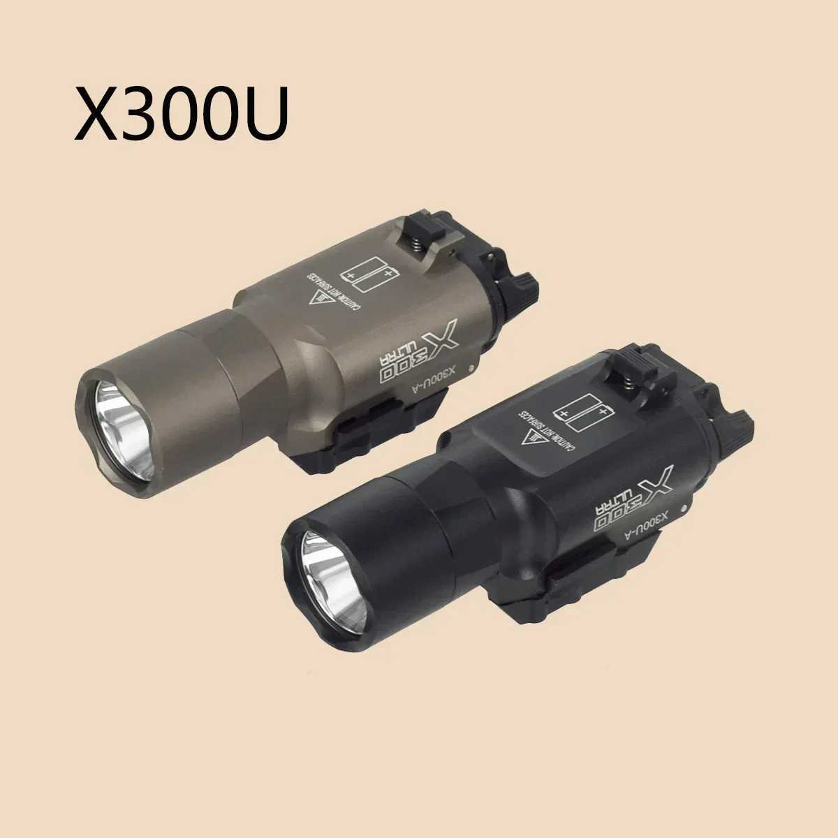 Tactical SureFire X300U X300 Ultra X300V X300V-IR Weapon Gun Flashlight Pistol Scout Light Airsoft Glock 17 Hunting Torch W250722