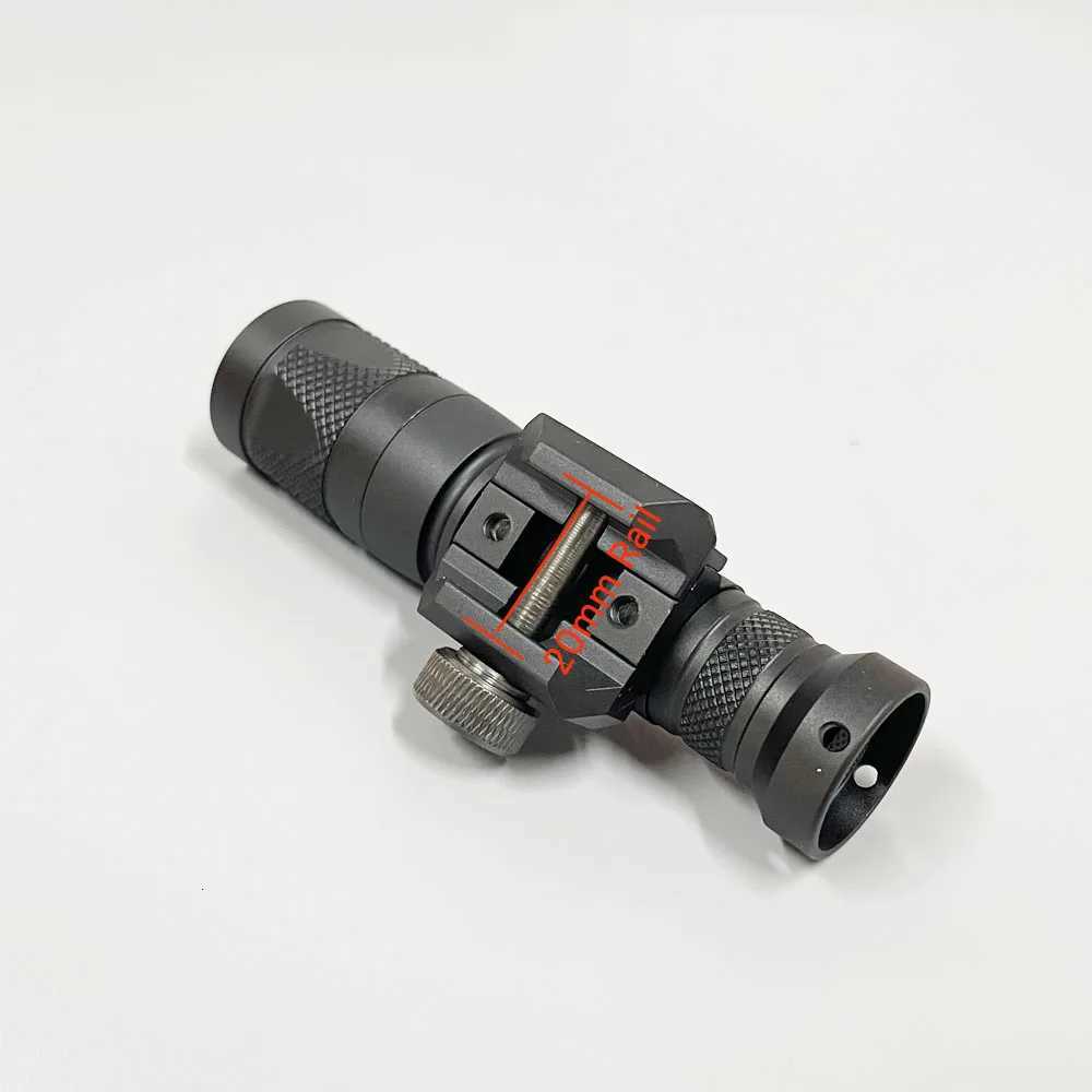 300V IR Scout Light White LED Infrared Illuminator Dual Output Tactical Light Constant Momentary Fits 20mm Rail W250722