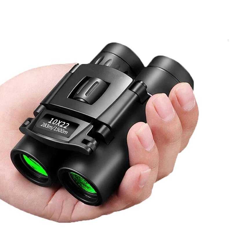 10x22 dragon tendon outdoor camping HD long-range binoculars small portable binoculars viewing fishing hiking equipment S250722