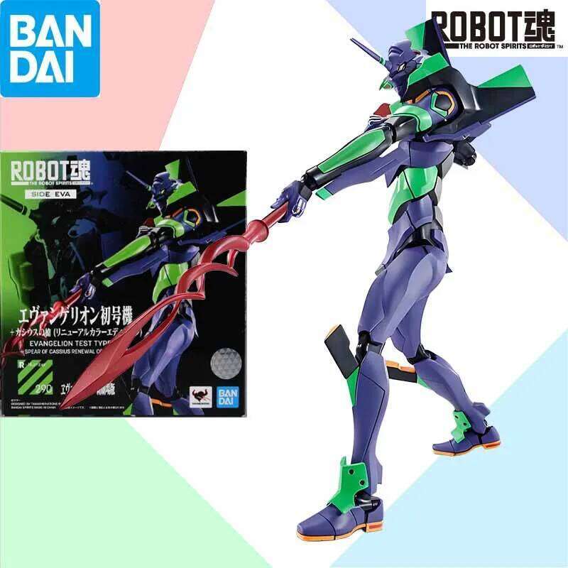 Bandai Original MODEL KIT ROBOT SOUL EVANGELION Action Figure Model Toy Gifts For boy Collectible Foam box sends 170mm