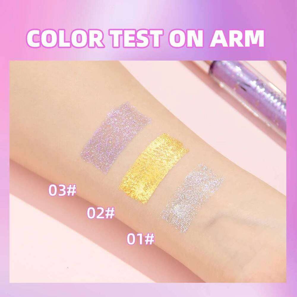 QIBEST 3 Colors Dia Glitter Long Lasting Makeup 3D Volume Eyelashes Curling Shimmer Mascara Eye Lash Female Cosmetic X250722