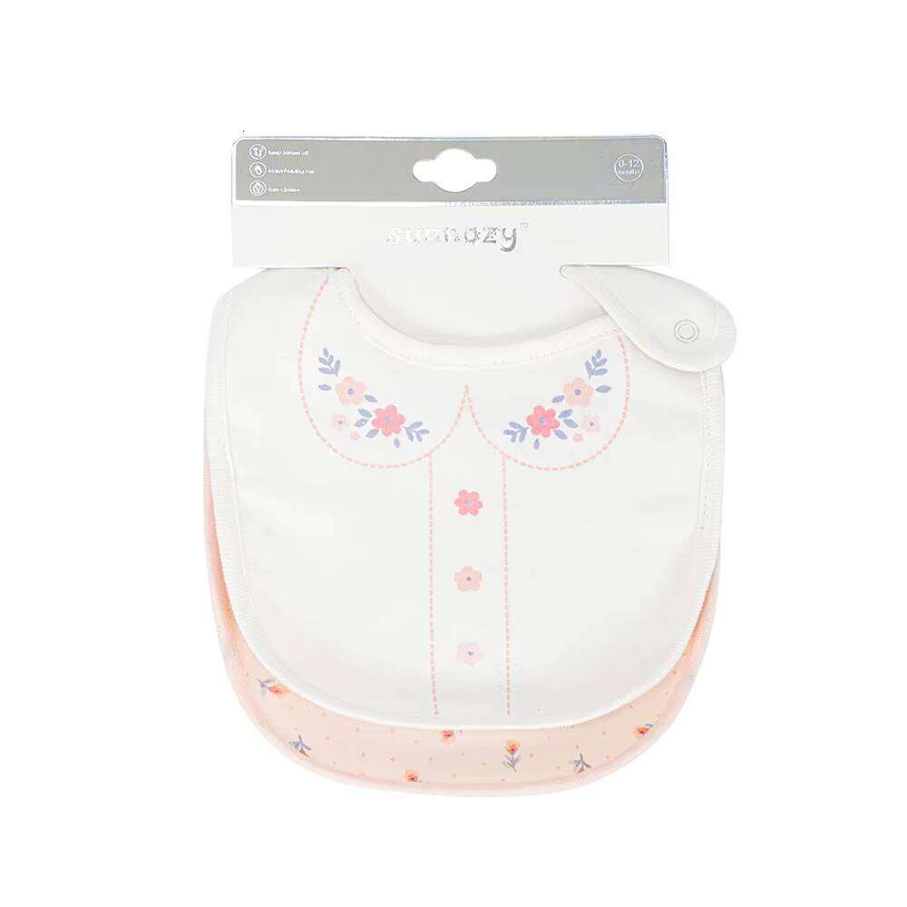 Adorable Jungle - Themed Baby Bibs - Soft Fabric with Double - Button Closure, Ideal for Newborns