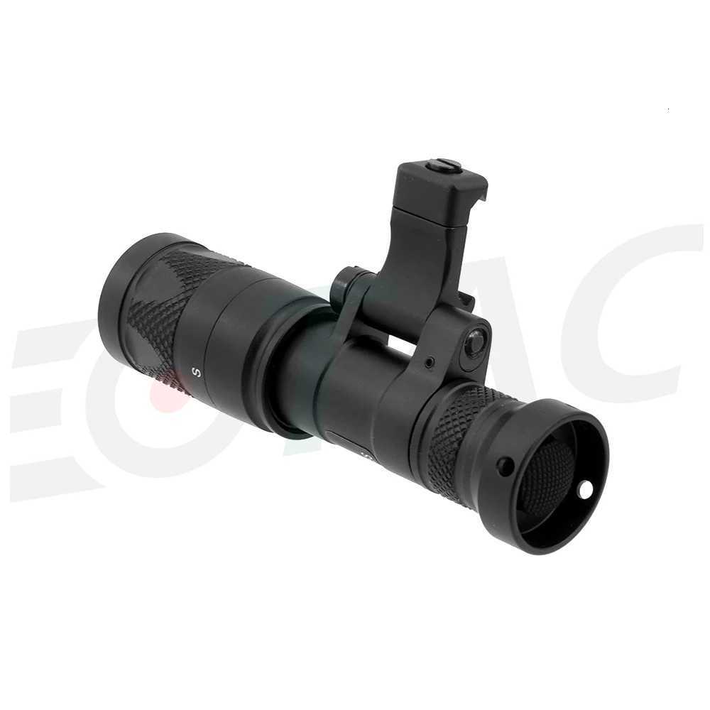 340V with MLOK Adapter with 20mm Rail Tactical Flashlight Scout Light Strobelight Mini Infrared Scout Light Pro W250722