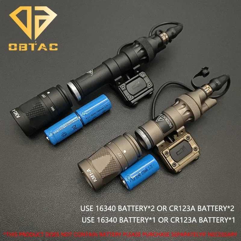 Tactical SF M300V M600V Flashlight Hunting Weapon CNC Metal Scout Light with ModButton Pressure Switch 20mm Picatinny Rail Mount W250722