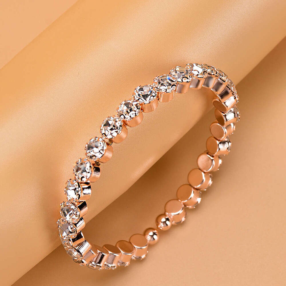 Trendy Jewelry Colorful Dia Wide Open Bracelet Summer New Women's Personality Clothing Accessories