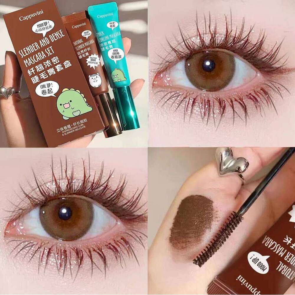 Lengthening Brown Lash Eyelash Extension Eye Lashes Brush Beauty Makeup Long-wearing Black Color Curling Mascara X250722