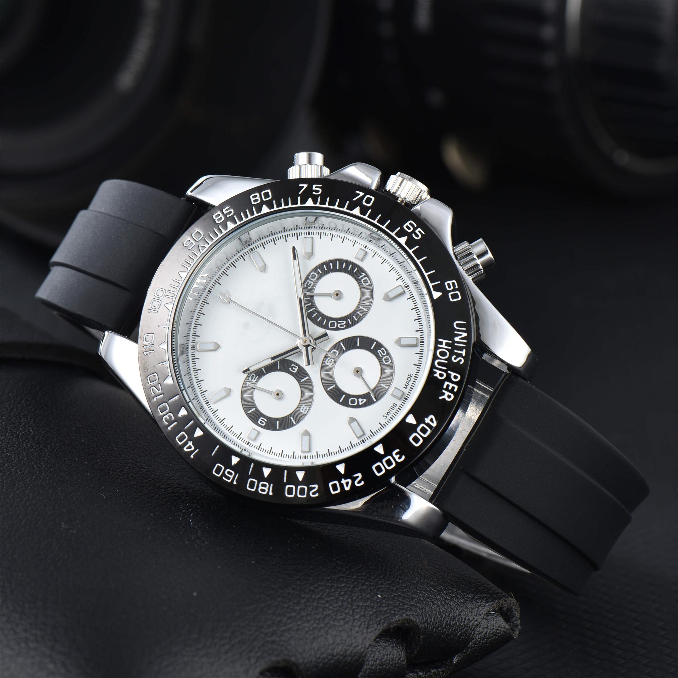 Luxury designer mens womens DAY TONA watches Quartz automatic movement WATCH 904L stainless steel strap luminous gifts men Wristwatches montre #227