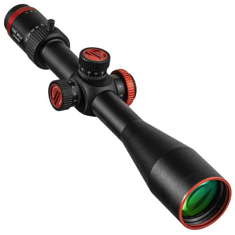 Fire Wolf QZ 6-24X50 FFP Hunting Tactical Optical Sight Sniper Rifle Scope Airsoft Accessories Spotting Scope for Rifle Hunting W250723