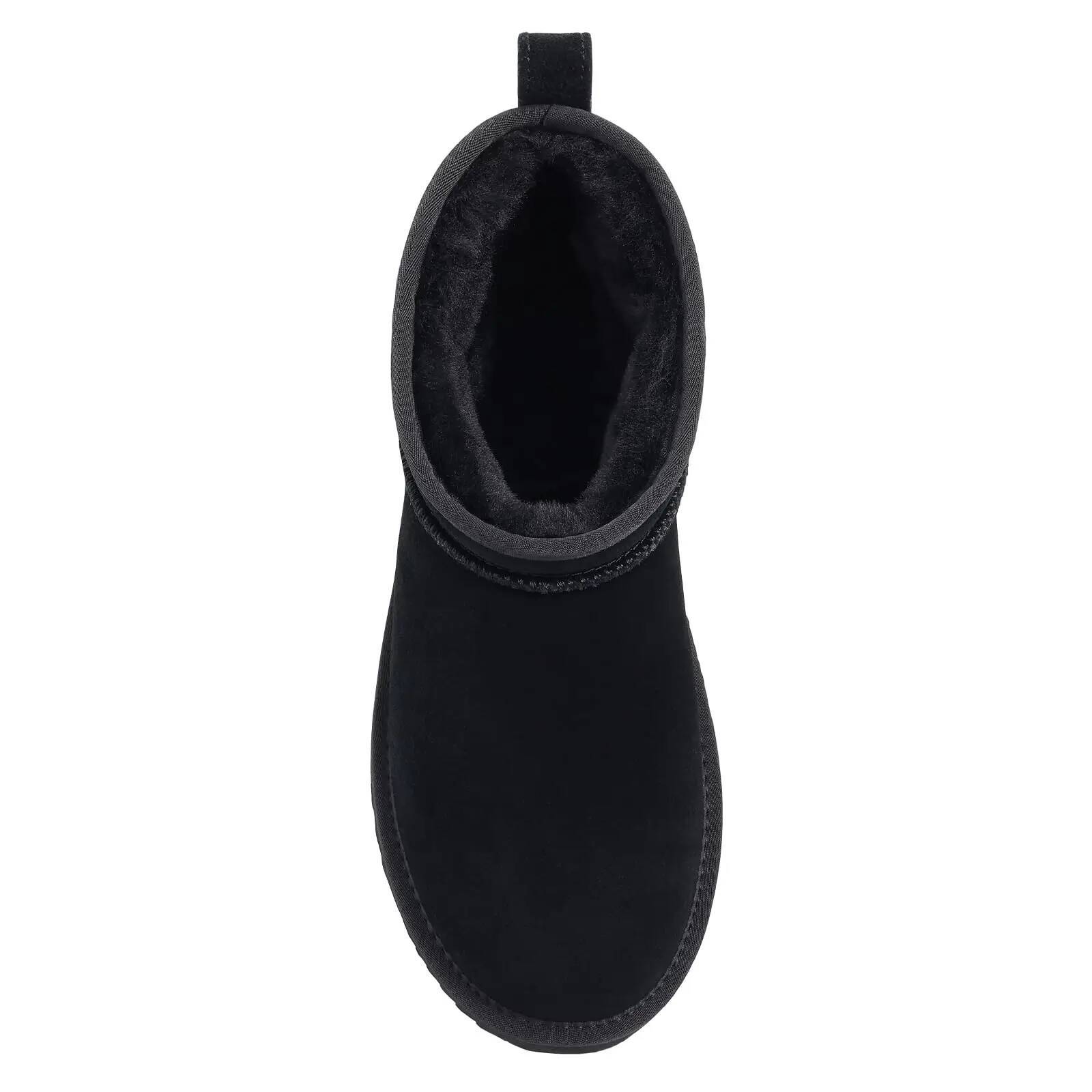 Bebealy Winter Suede For Classci Genuine Brand Women Outdoor Short Plush Antiskid Ankle Cozy Fuzzy Boots ddmythur