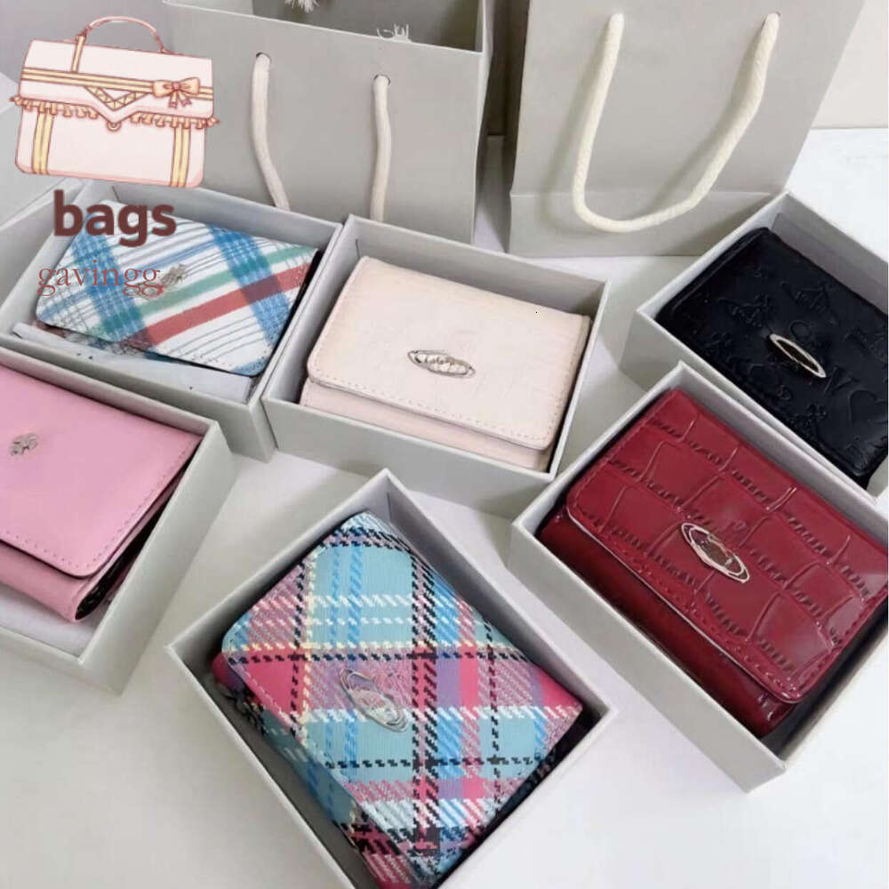 Luxury bag Womens Wallet Designer Purse Mens Card Holder Crocodile Saturn Pattern Fashion Simple 2025 New ID bag Daily Mini Bag