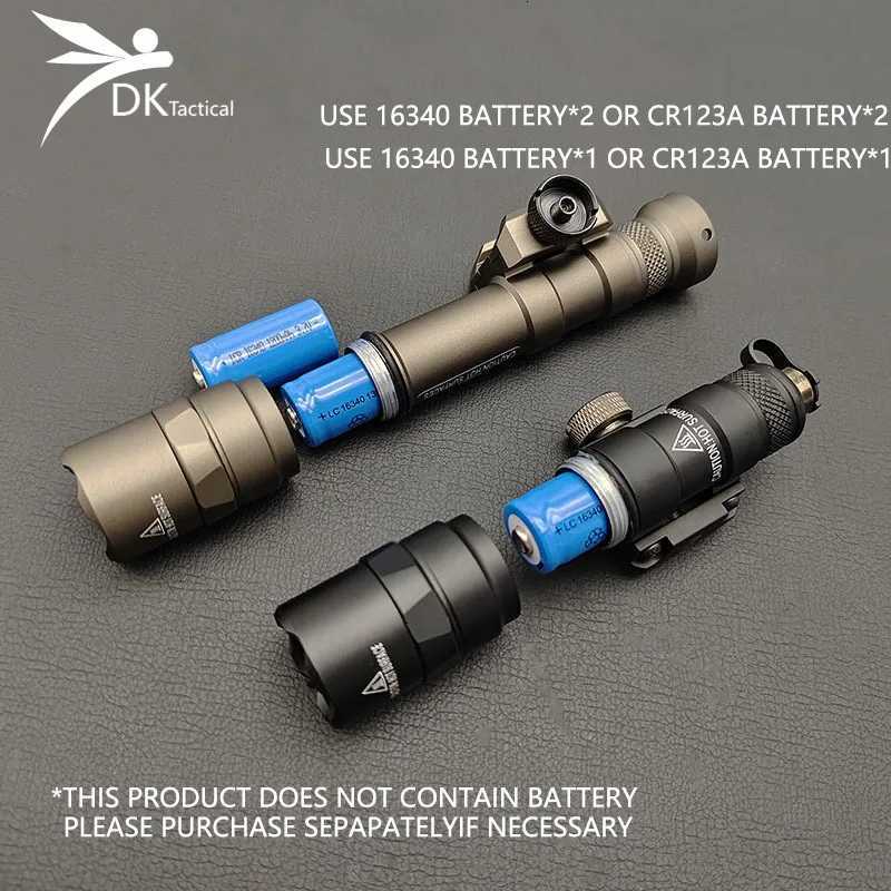 Sotac Tactical SF M300 M600 M600B Flashlight Airsoft Weapon Light With CNC Pocket Panel Slot Fits MLOK 20MM Rail Scout Light Set W250722