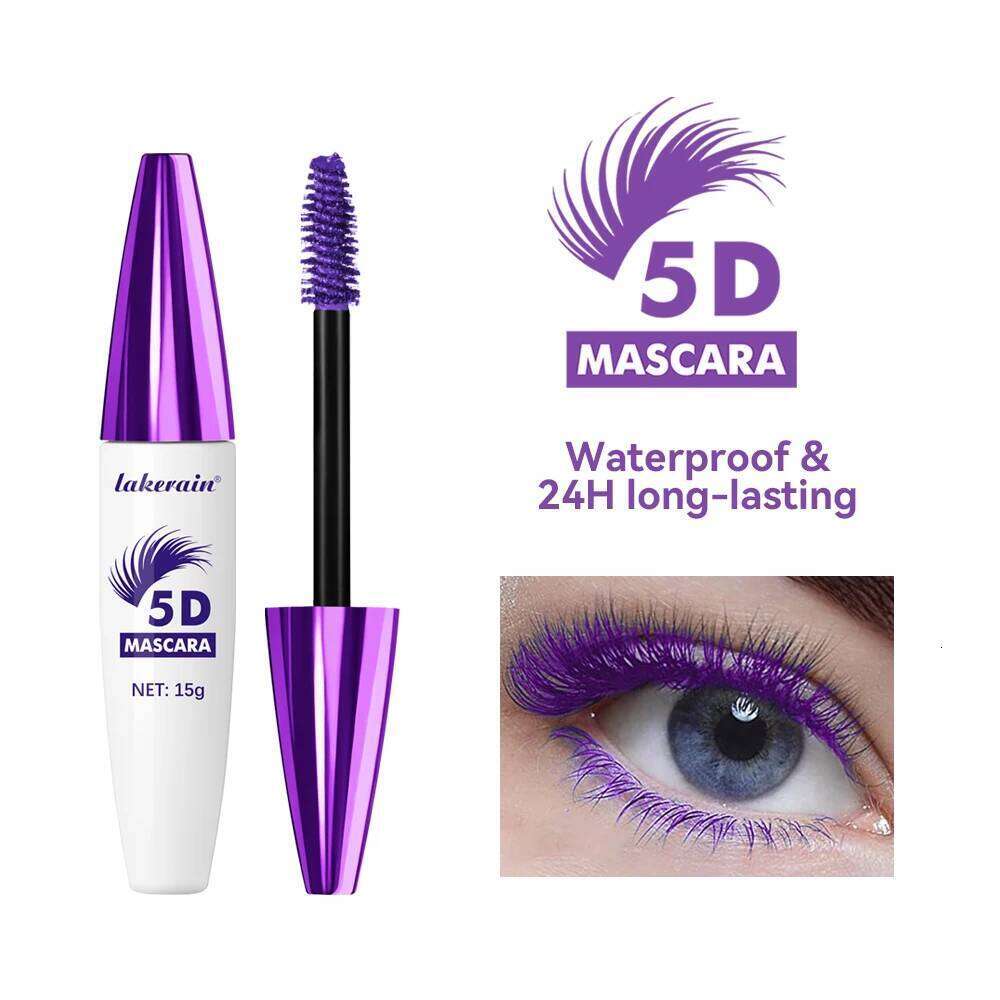 5d for All Eye Lash Mascara Waterproof Lengthening and Volume Cosmetics Makeup Woman Eyelash Black Brown Effect Extended X250722