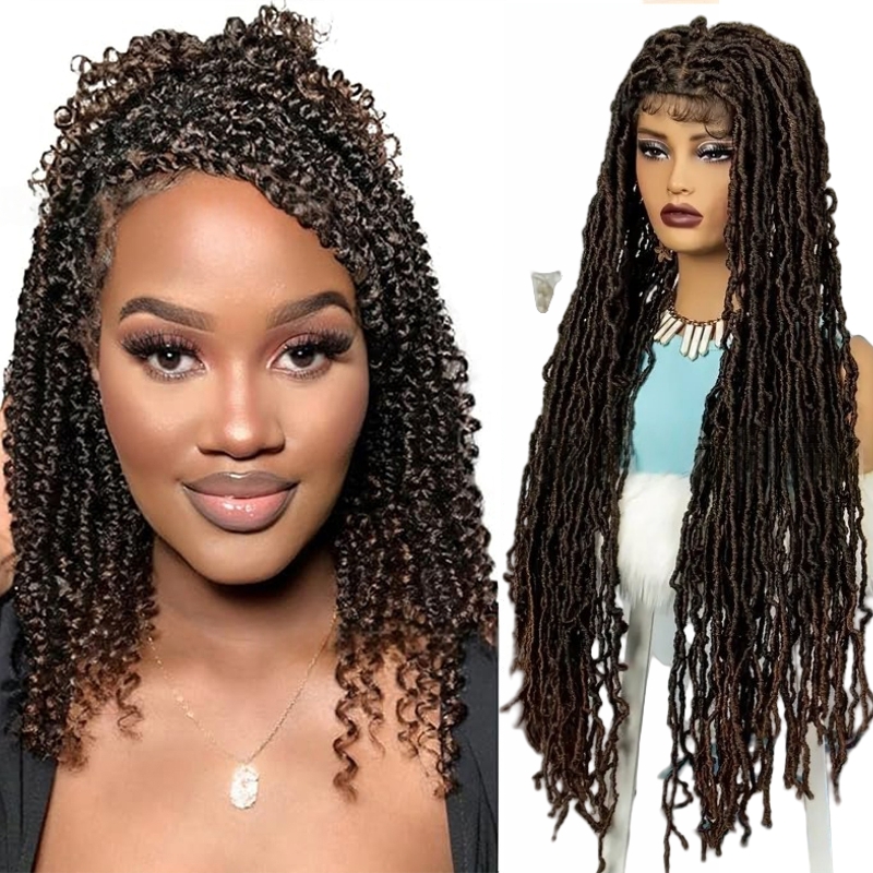 I Capelli Ricci Intrecciati Di Boho Sembrano Capelli Umani Brasiliani In Cornro…