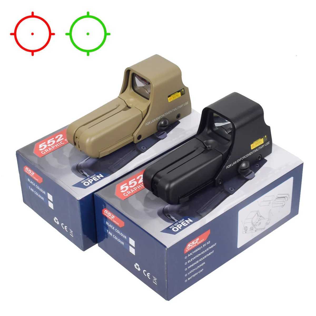55 552 553 558 Red Dot Holographic Sight Eotech G33 G43 G45 Scope 3X 5X Magnifier Hunting Riflescope Unity Airsoft Gun W250723
