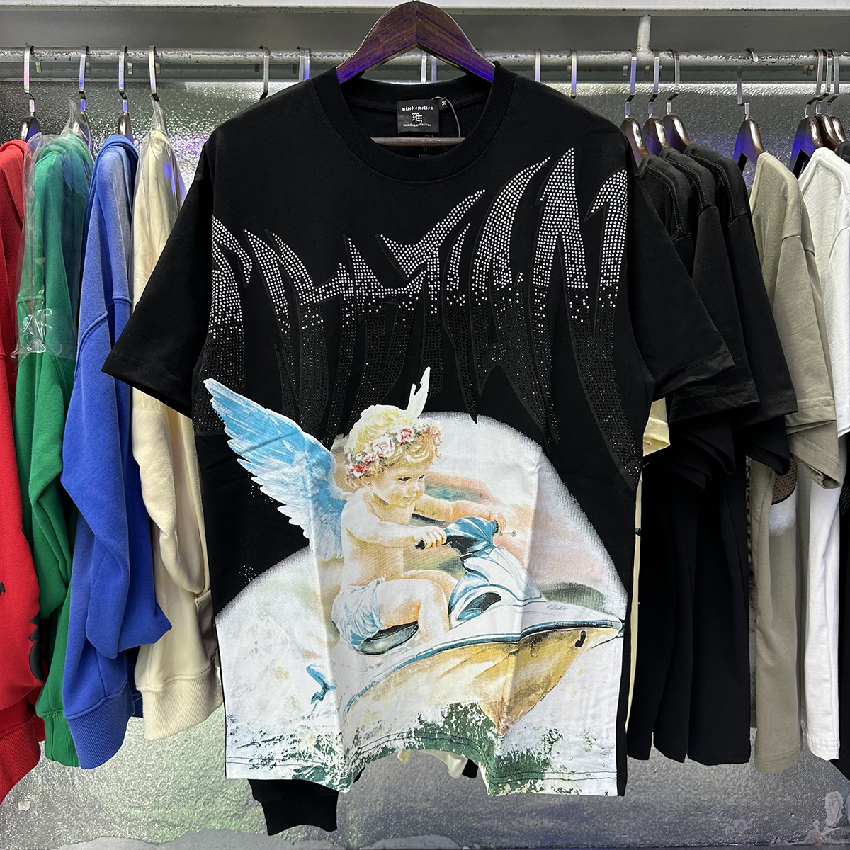 Mix Emotion Shirt Men Womens Clothing Breathable Cotton T-Shirt High Street Personality Emotion Cartoon Print Short Sleeve Summer Tops Tee Mixed Emotion t shirt05