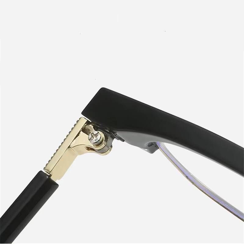 Eyebrow Student Myopia Glasses Finished Women Men Half Frame Square Short-sight Eyewear Prescription 0 -0.5 -0.75 To -6.0 ddmythur