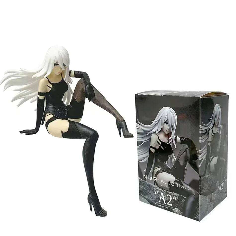 15cm NieR Automata Yorha Type A2 2B 9S Figure PVC Anime Figures Gk Figurine Collection Decoration Ornament Model Toy Gift
