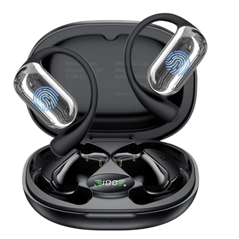 Real Time Translator Headphone AI Language Translation Earbuds Wireless Earphone Earhooks Bluetooth Headsets 144 Languages Accents 3 in 1 OWS Ear Buds for Business