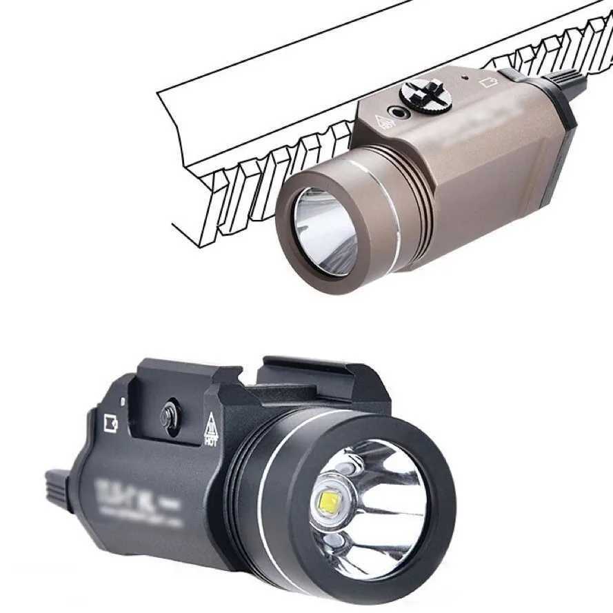 1 Tactical Highlight Flashlight Tactical Light 800 Lumen LED Electronic Hanging Torch/strong Light/Flashing Tactical Light W250722
