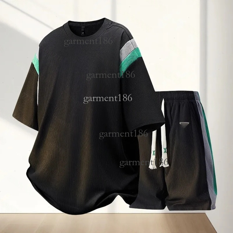 Designers Mens Tracksuits Fashion Brand Men Suit Spring Autumn Womens Two-Piece Sportswear Casual Style Suits Shorts t shirts 124