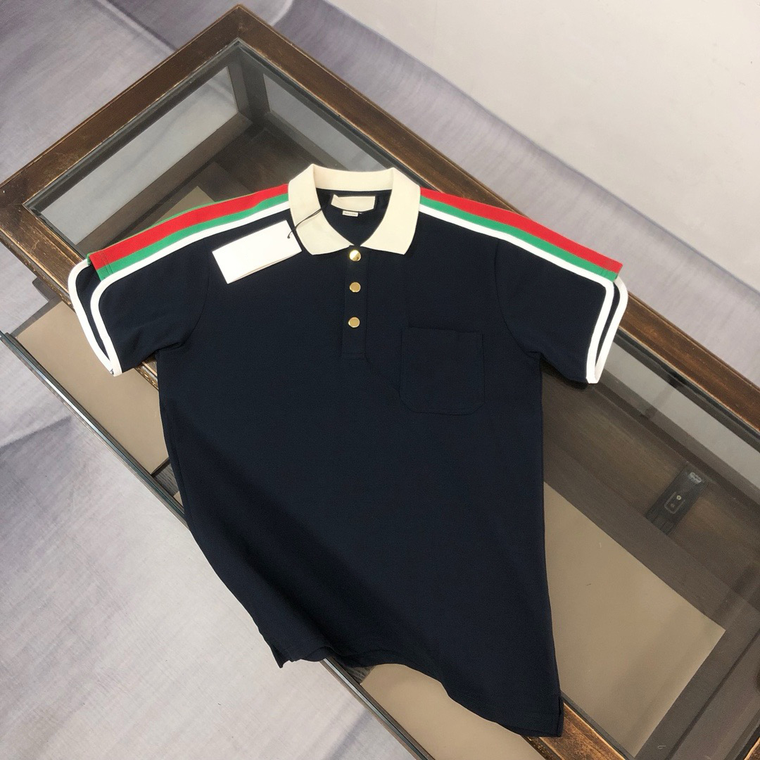 Men's Plus Tees & Polos spring and summer new high grade cotton printing short sleeve round neck panel T-Shirt Size: m-l-xl-xxl-xxxl Color: black white dff3e5t