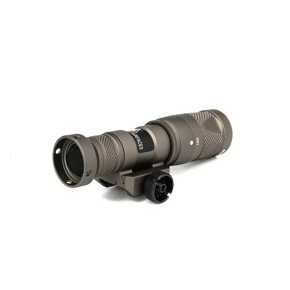 Sotac M300V Mini Weaponlight White Scout Flashlight Torch 400 Lumens LED Rail Airsoft IR Illumination Rifle Light W250722