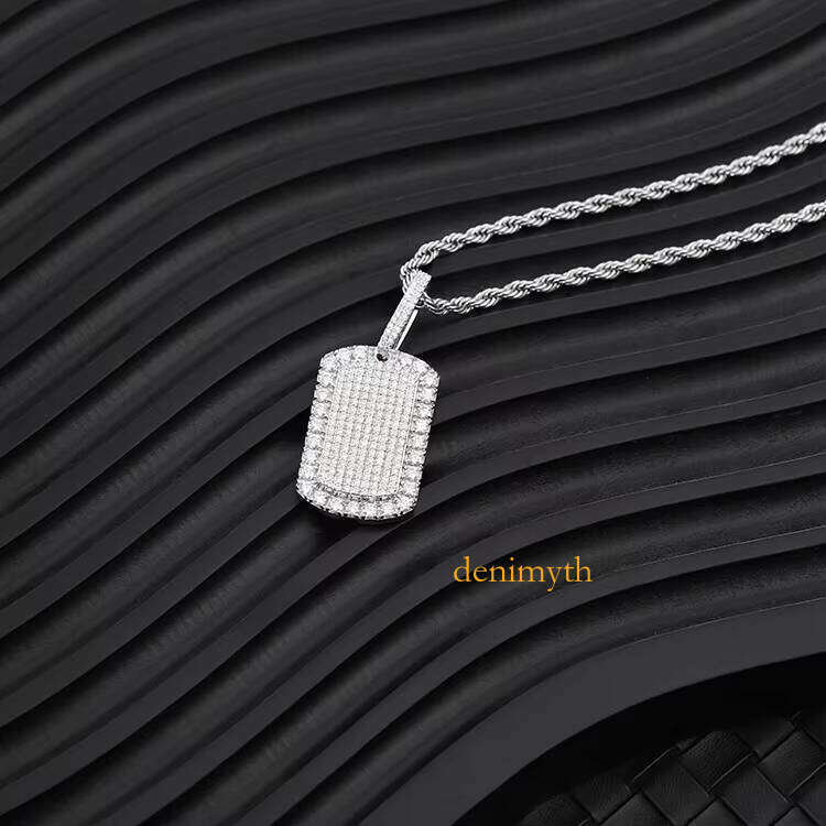 Xingguang Jewelry Hip Hop Solid Sier Ice Out Moissanite Passed Dia Test Popular Pendant