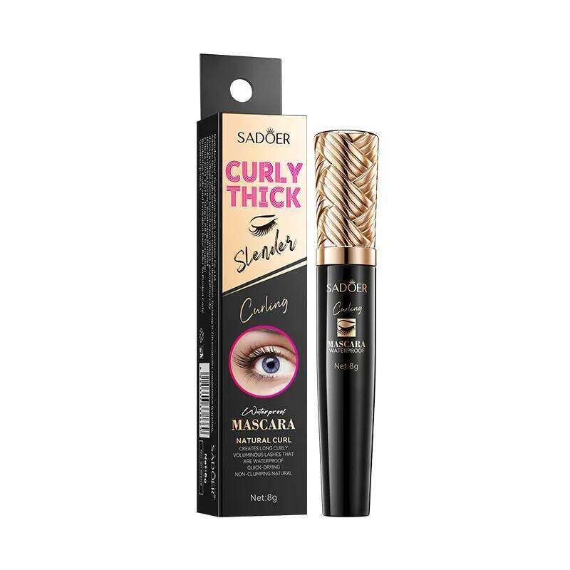 5D Lengthens Eyelashes Extension Black Silk Fiber Female Makeup Cosmetic Waterproof Mascara X250722