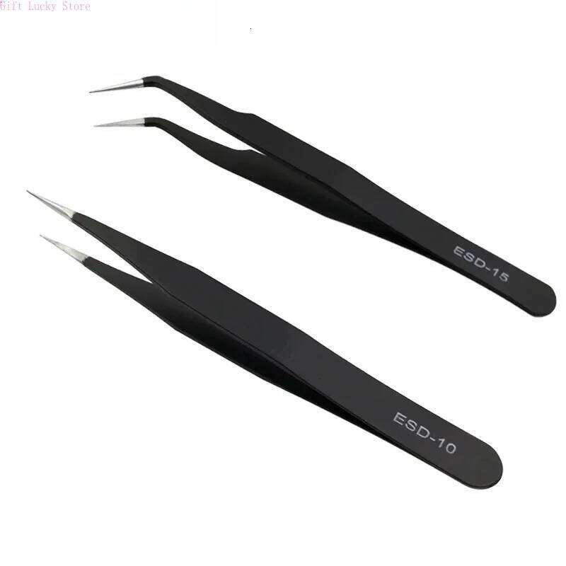 1PC Stainless Steel Curved Straight Eyebrow False Eyelash Nail Art Extension Makeup Tool Eeyelashes Tweezers Eyelash Curler X250723