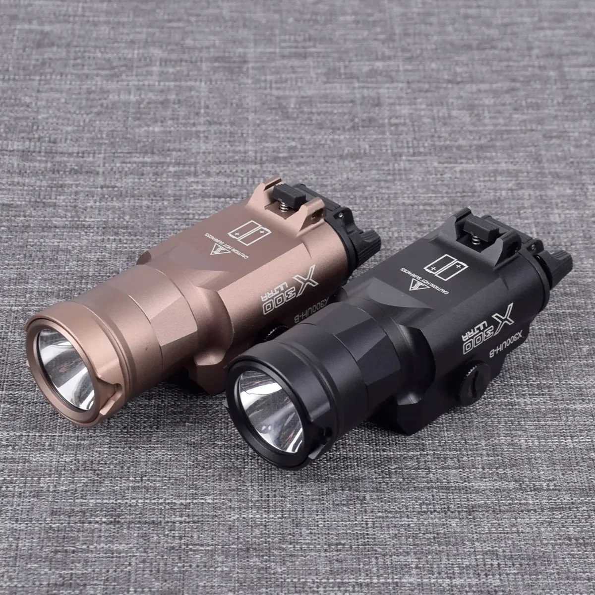 Tactical X300 Upgrade XH35 X300UH-B Weapon Scout Light 1000 Lumens Ultra-High Dual Output LED Hunting Flashlight for Glock 17 19 W250722