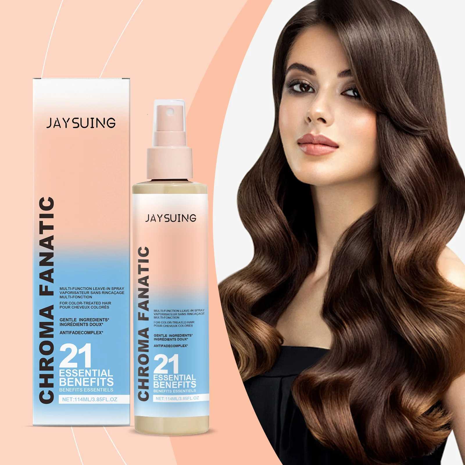 Moisturizing Spray for Hair Scalp Treatment Smoothing Straighten Shiny Repair Hot Dyeing Damaged Frizzy Hair Care Essential OilXJ250723