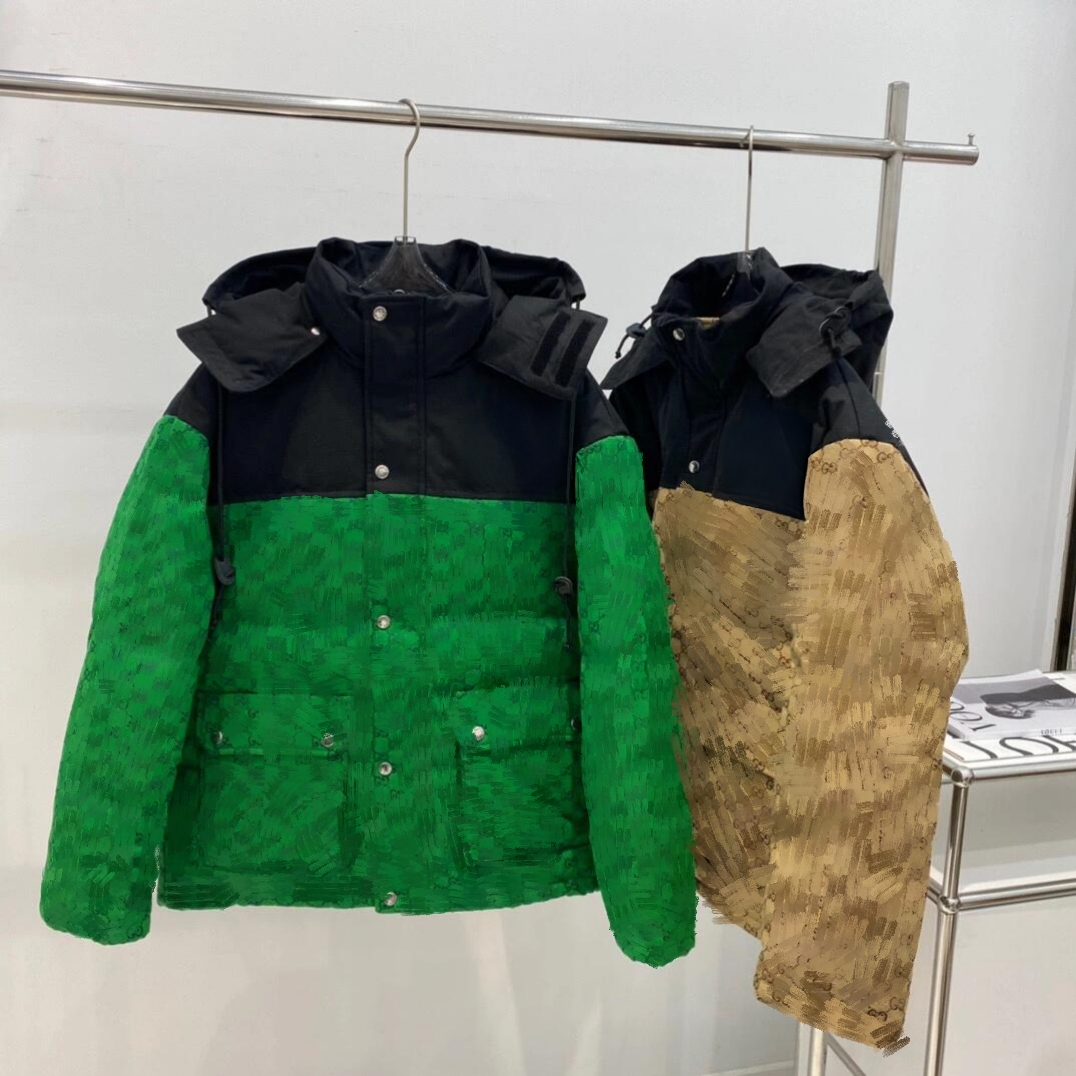 Down Jacket Parka Classic Coats Outdoor Warm Winter Jackets High Quality Couples Coat Winter cotton-padded clothes thickened warmth Unisex Fashion Letter M-5XL