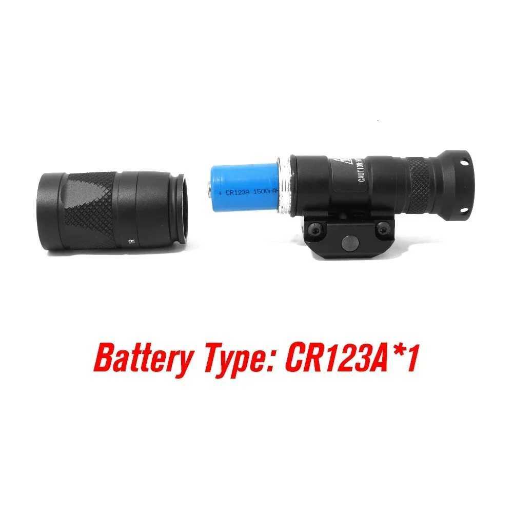 Sotac M300V Mini Weaponlight White Scout Flashlight Torch 400 Lumens LED Rail Airsoft IR Illumination Rifle Light W250722