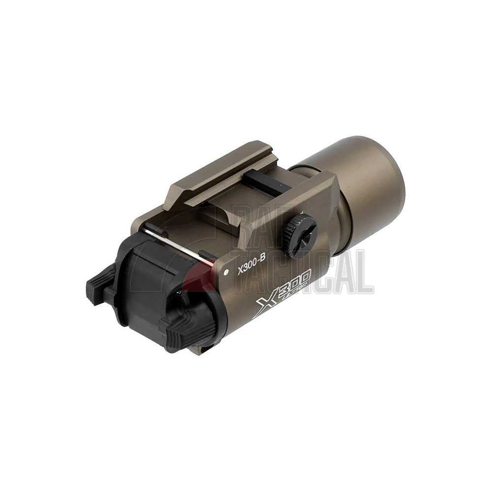Weapon Light Scout Light SF X300B Tactical Metal Flashlight Ultra 1000 lumens Black and FDE in stock W250722