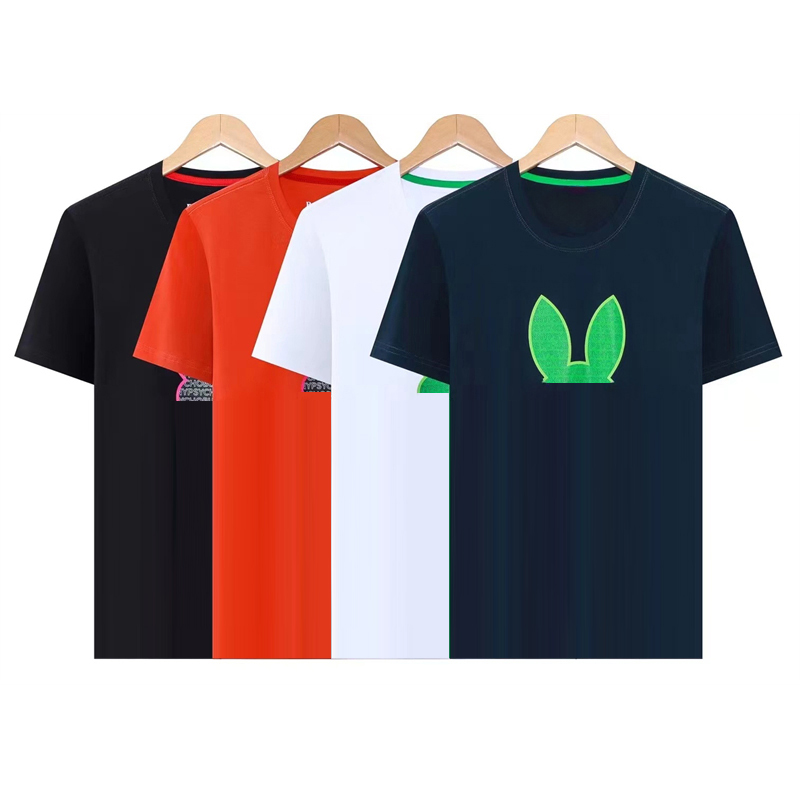 2025 Mens Bunny Shirts Designer Tshirt Casual T-Shirt Crew Neck Business Tees Summer Pure Cotton Short Sleeve Clothes USA Fashion Luxury Street wear T Shirt