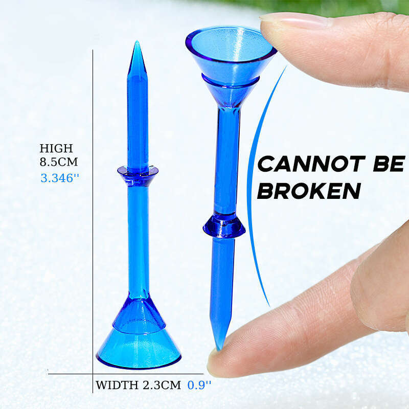 85mm golf nail mug durable and tough golf nail golf accessories factory spot wholesale wear-resistant Multicolor Low-Resistance Golf Tees with Positio