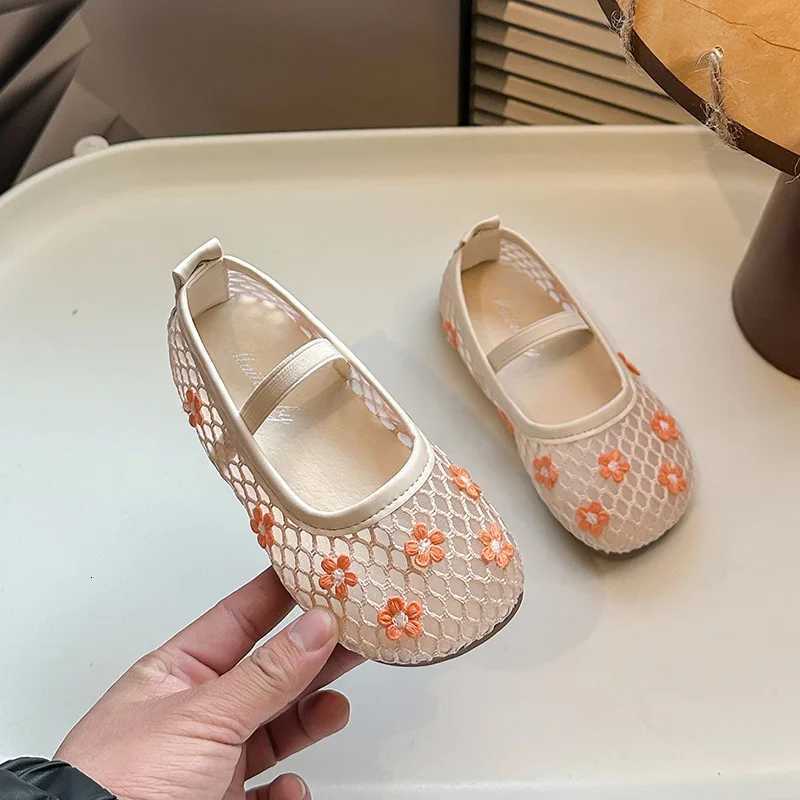 Girls PU Leather Shoes Flower Fashion Princess Shoes Soft Sole Anti Slip Elegant Mary Jane Childrens Casual Toddler Flat Shoes XJ250724