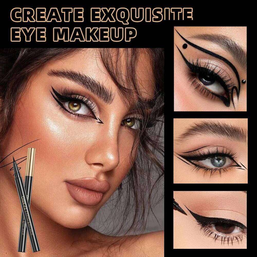 Waterproof Liquid Pen Smooth Black Gel Eyeliner Quick-Drying Long Lasting Eye Liner Pencil Sdge-Proof Eyes Makeup X250723