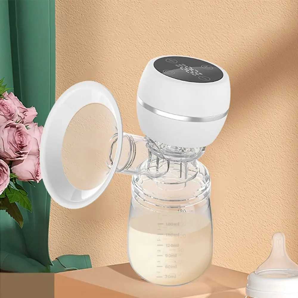 Electric Breast Pump Intelligent Integrated High Suction Breastmilk Pump Silent Massage Painless Breast Milk Bottle X2507241