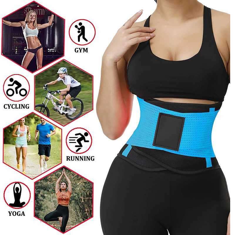 Fitness Thermo Body Shaper Waist Trimmer Corset Waist Belt Cincher Wrap Workout Shapewear Slimming W250724