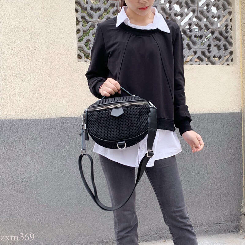 New Fashionable Striped Compact Backpack Shoulder Crossbody Women's Stall Lady Small Bag