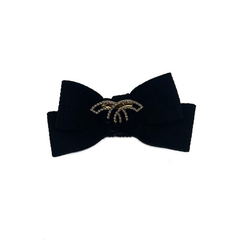 Dog Apparel Accessories Dog Hair Bow With Classic Letter Pattern Puppy Hair Bows Cat Topknot Pet Headdress With Rhinestones Grooming Bowknot Pet Hair Accessories