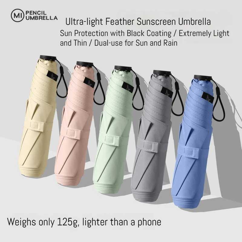 125g Japanese style portable brazing sun protection UV protection weather resistance manual umbrella R250724