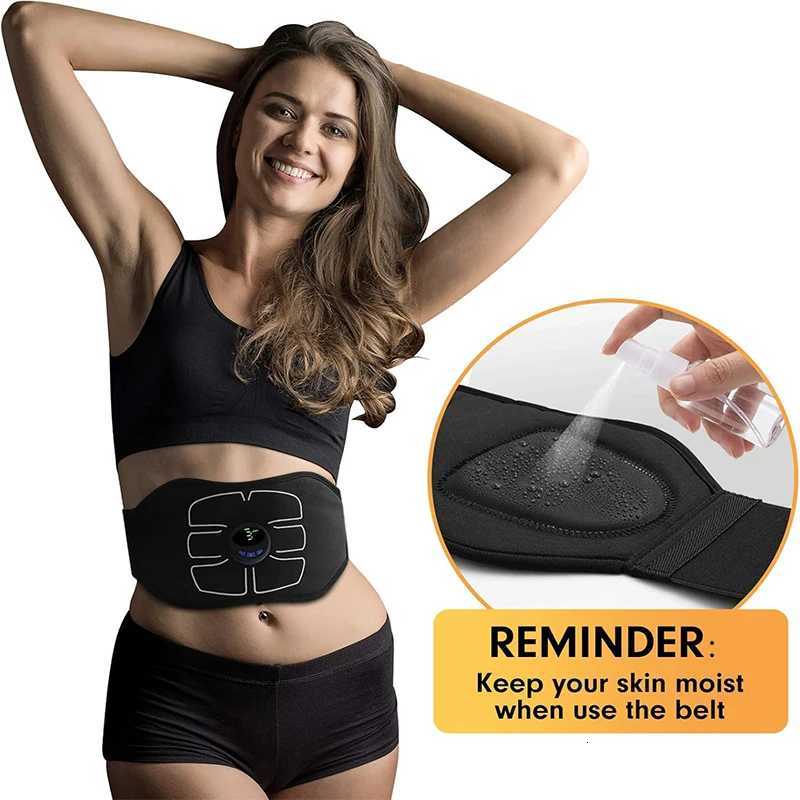 ABS Abdominal Toning Belt Workout Portable Ab Stimulator Home Office Fitness Workout Equipment for Abdomen W250724