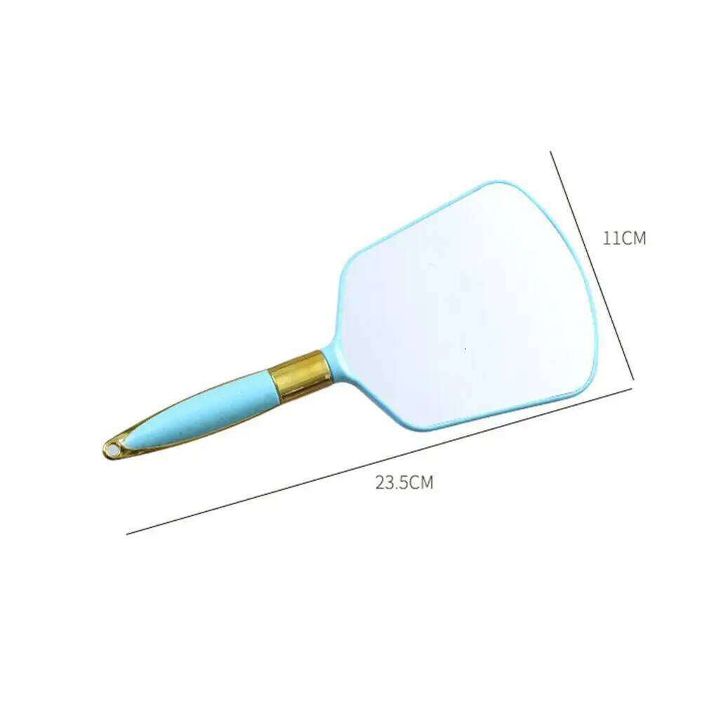 Vintage Handheld High-definition with Handle Hand Mirror SPA Salon Makeup Vanity X250723