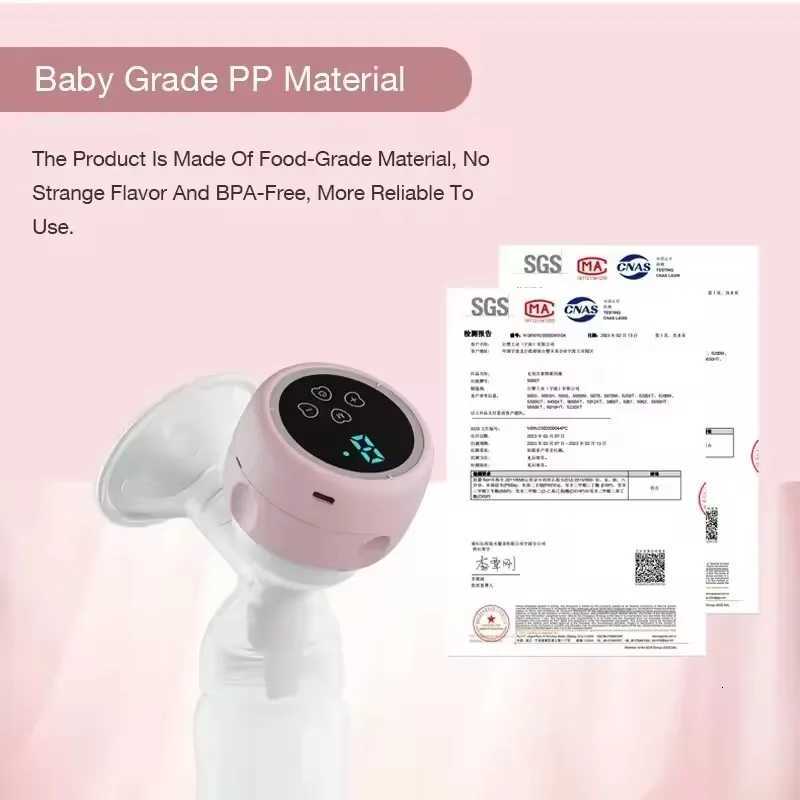 24mm Flange Wearable Breast Pump Super Silent Hands Free Electric Breast Pump Comfort Milk Collector for Breastfeeding X2507241