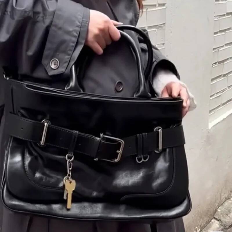 PU Leather Bucket Bags for Handbags and Purses New Shopper Large Capacity Tote Designer Women Shoulder Bag high-quality