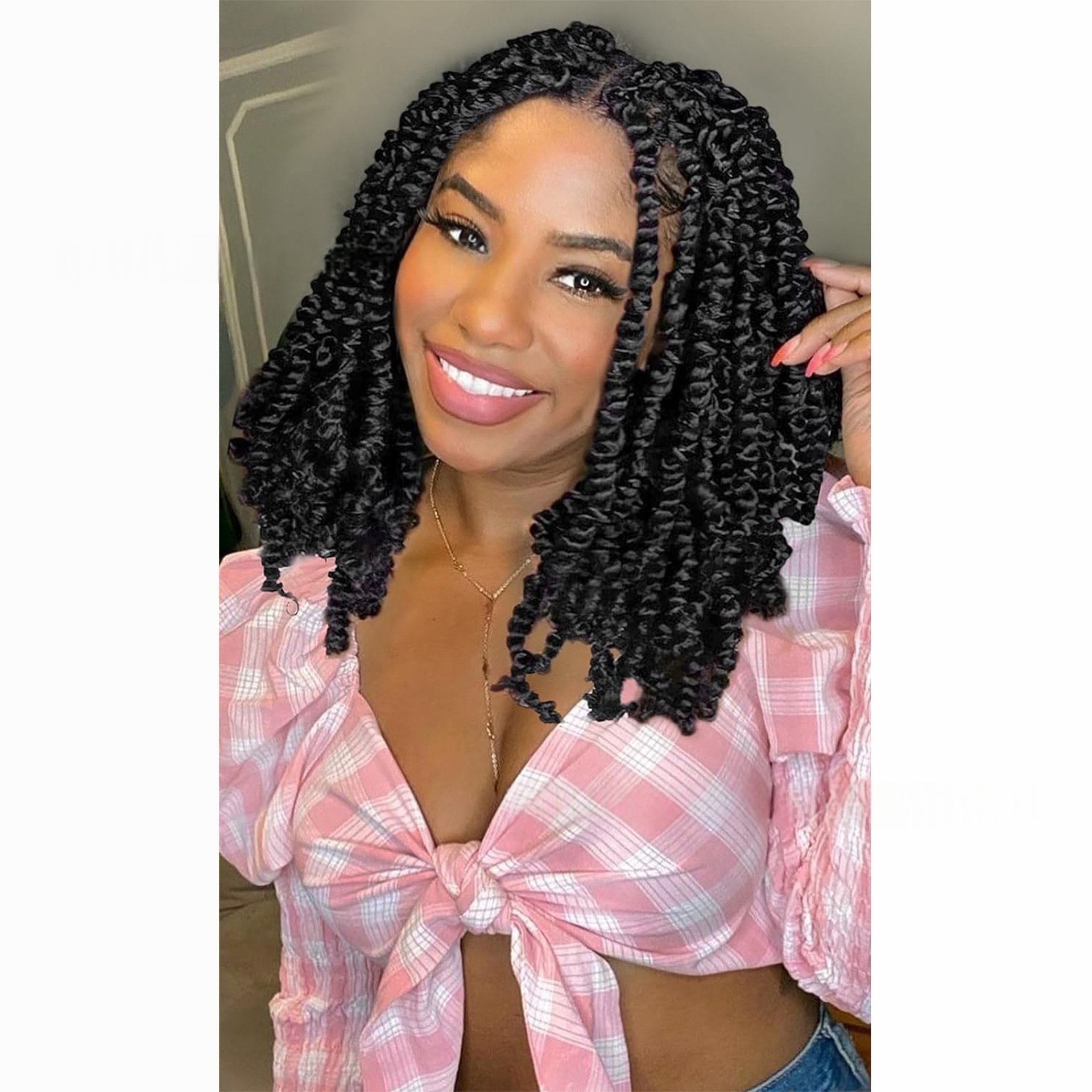 Cornrow Box Braids Hair Look Like Human Hair Wigs with Baby Hair Free Part Knotless Braids Twist Wig Long Burgundy Synthetic Lace Front Wigs Braiding 
