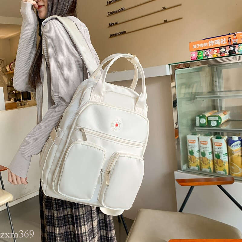 New Large Capacity Backpack for Men and Women, Lightweight Travel Bag, Fashionable Mommy Handbag