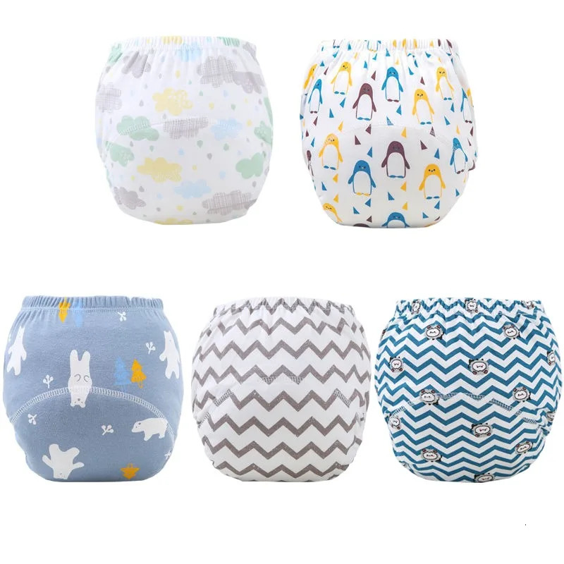 Baby Reusable Washable Diapers Ecological Potty Training Pants Waterproof Cotton Cleanliness Cloth Diaper Nappy Underwear 250724